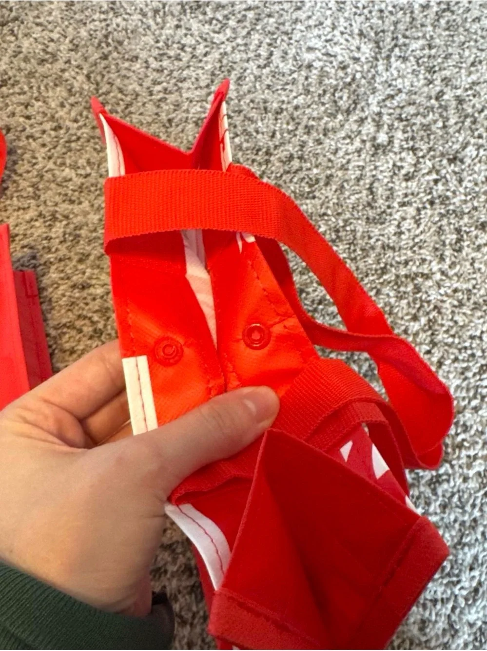2 lululemon athletica Red Graphic Tote Bag